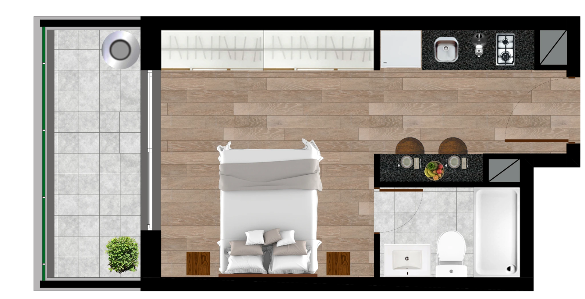 Plano D / Estudio
